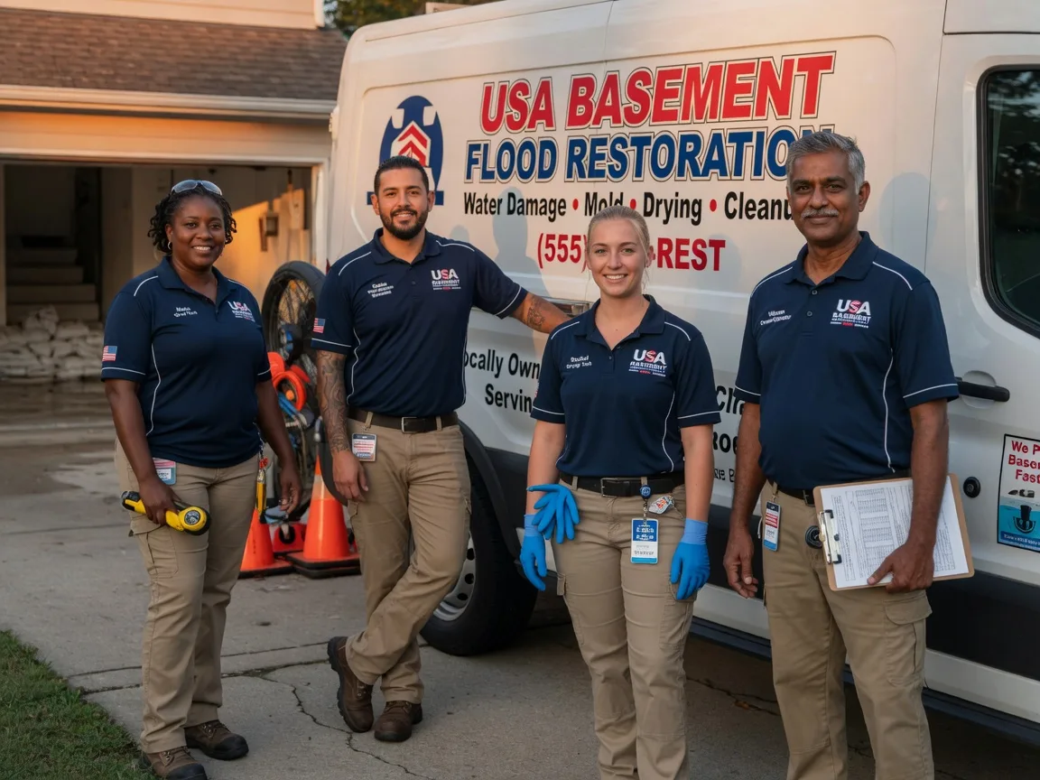 Basement Flood Cleanup company in New Vienna, OH